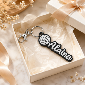 Volleyball Schlüsselanhänger Personalisiert