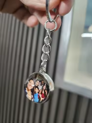 Kundenbewertung personalisierter Schlüsselanhänger mit Foto